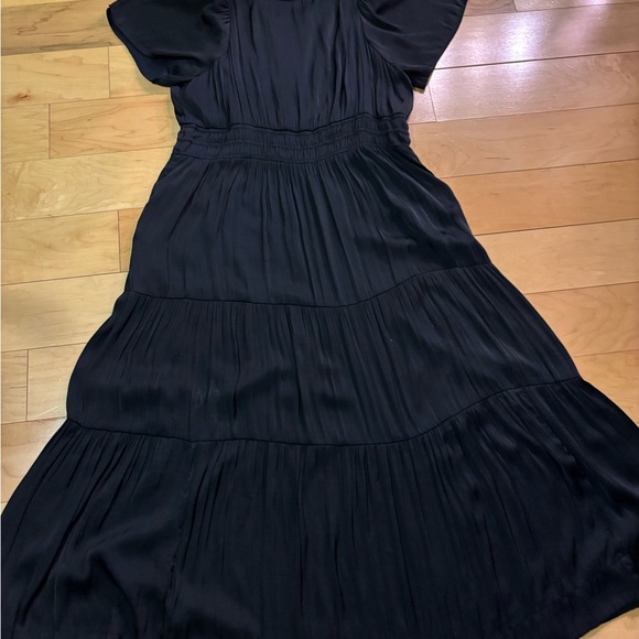 Anthropologie The Somerset Maxi Dress 1X black - Picture 9 of 12
